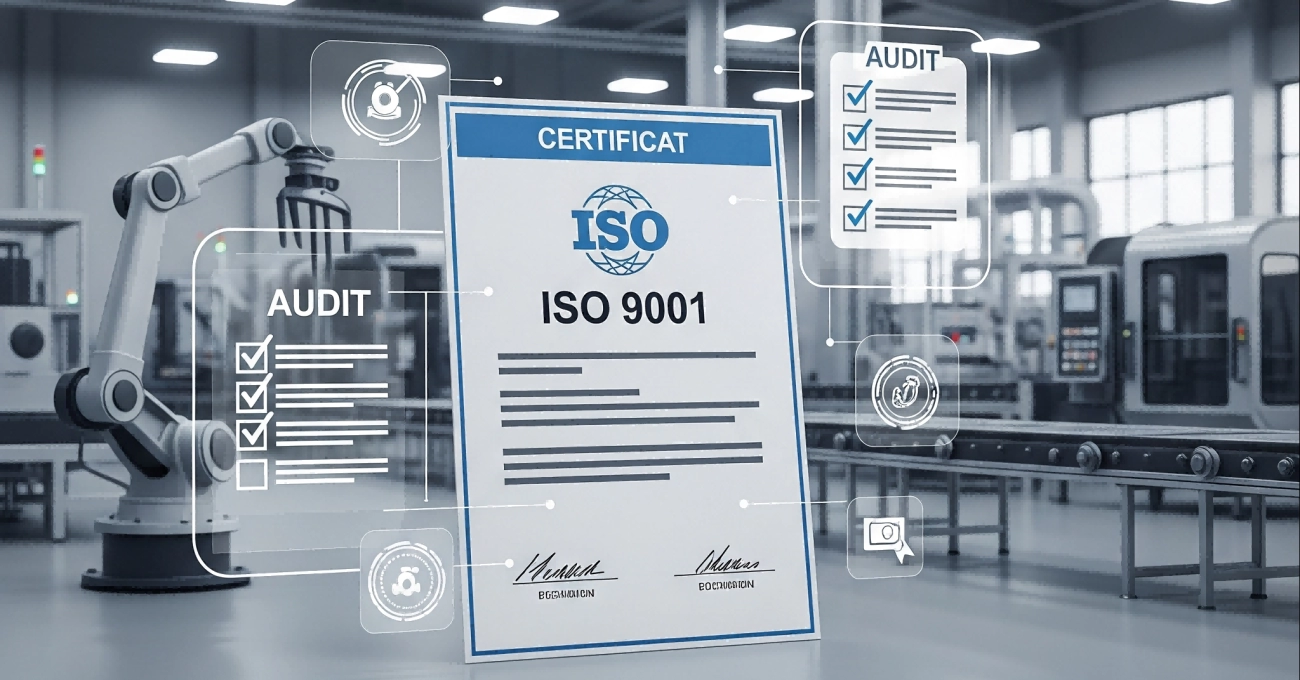 ISO 9001 Quality Assurance in Castings Manufacturing