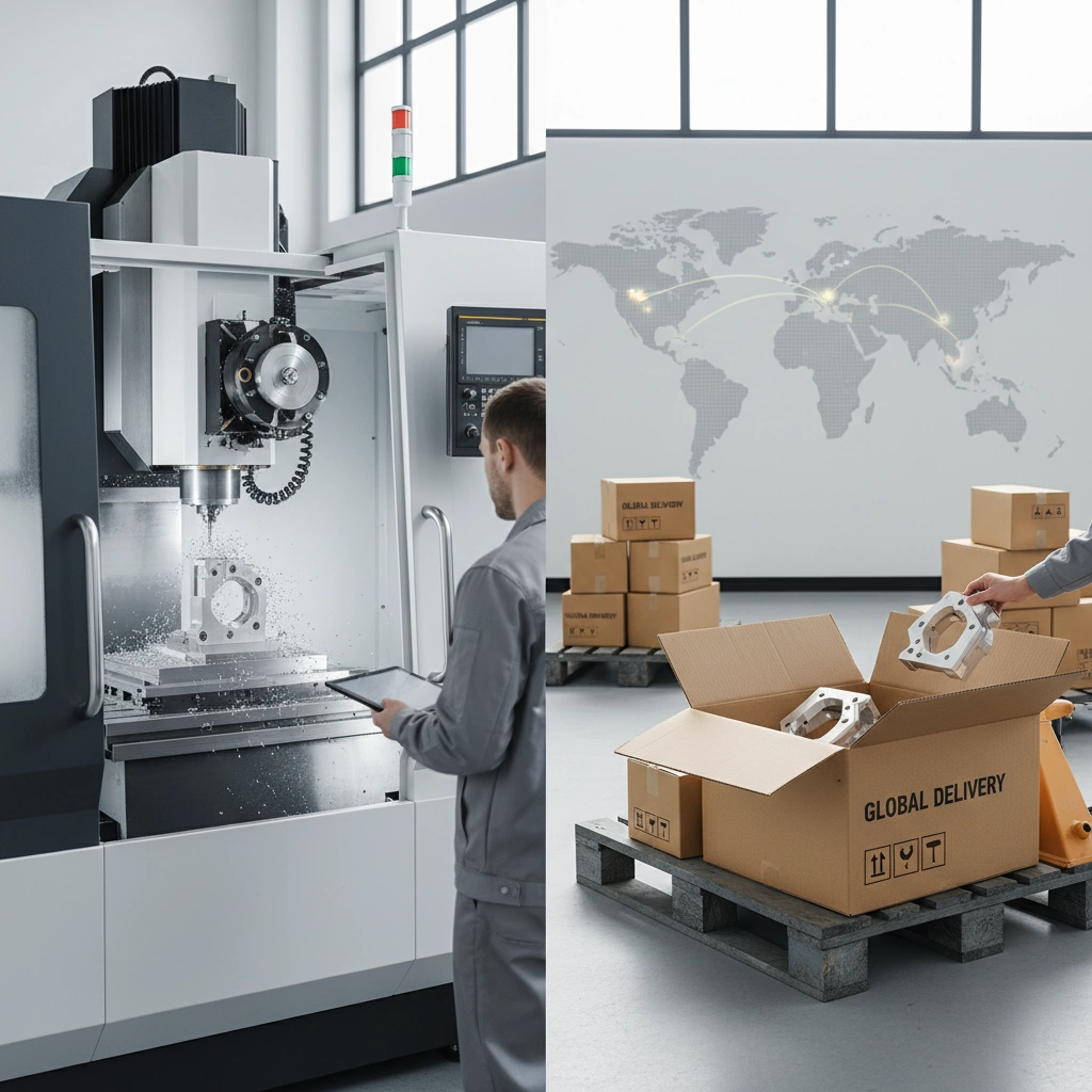 構造部品用6061アルミニウムCNC加工 2 6061アルミニウムCNC加工プロセスとグローバル配送