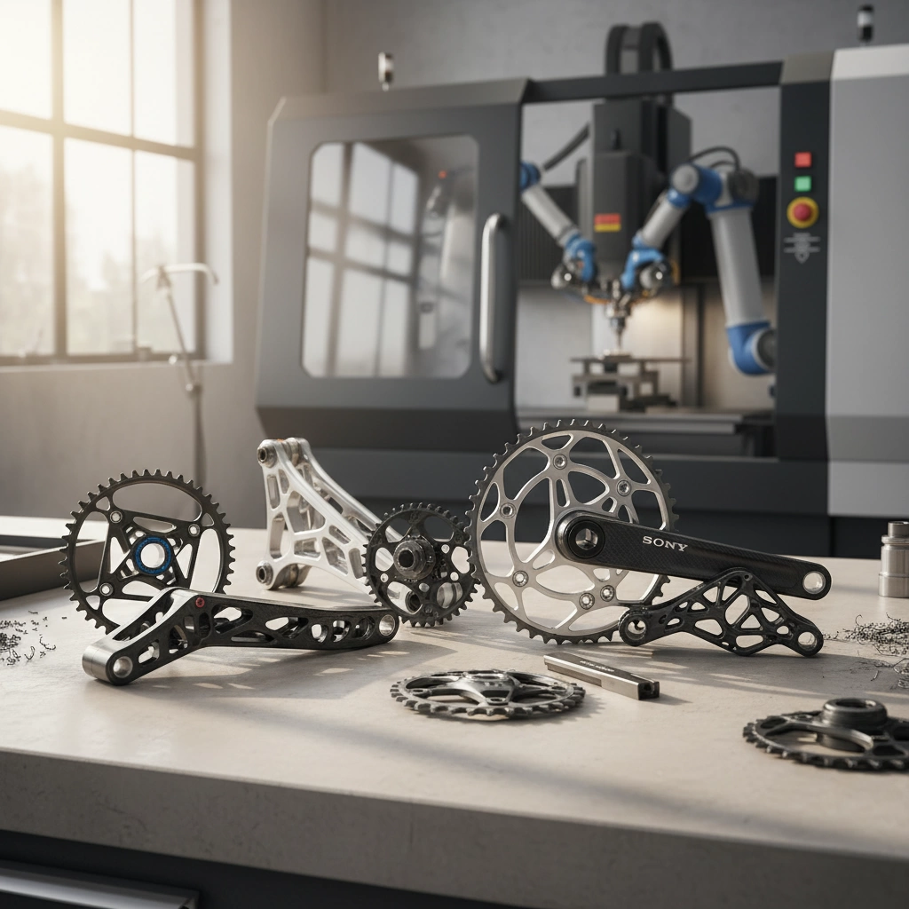 Complex Sports Parts CNC Machining with Lattice Design