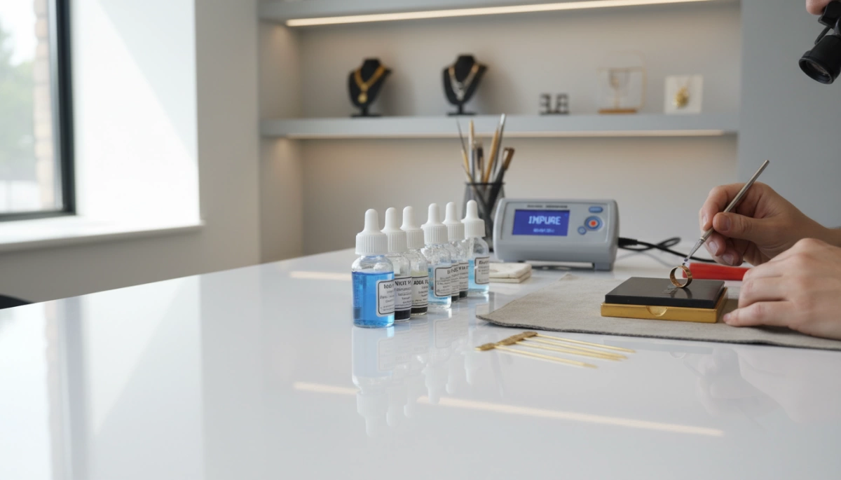 Gold Testing Methods Impure Gold Testing for Jewelers Accurate Fast Non-Destructive Methods ...