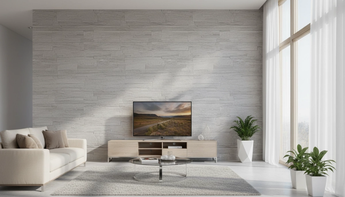 تطبيقات ألواح بلاط الجدران من الحجر المقطوع المرن