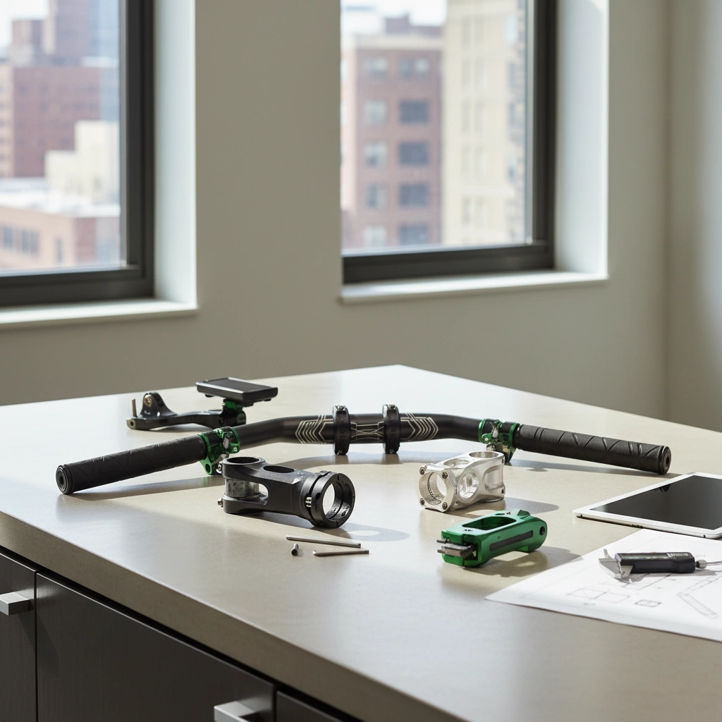 Modular CNC Machined Bike Accessories Design