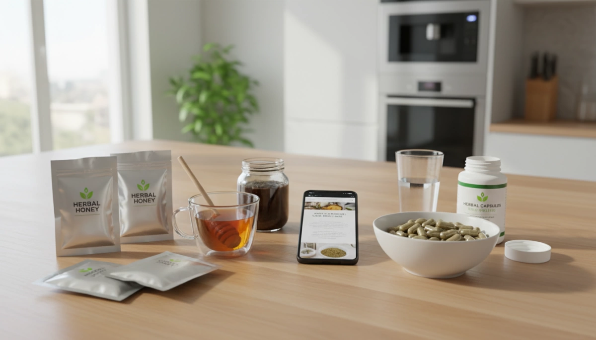 Comparativa de Comodidad entre Packs de Miel de Hierbas y Cápsulas