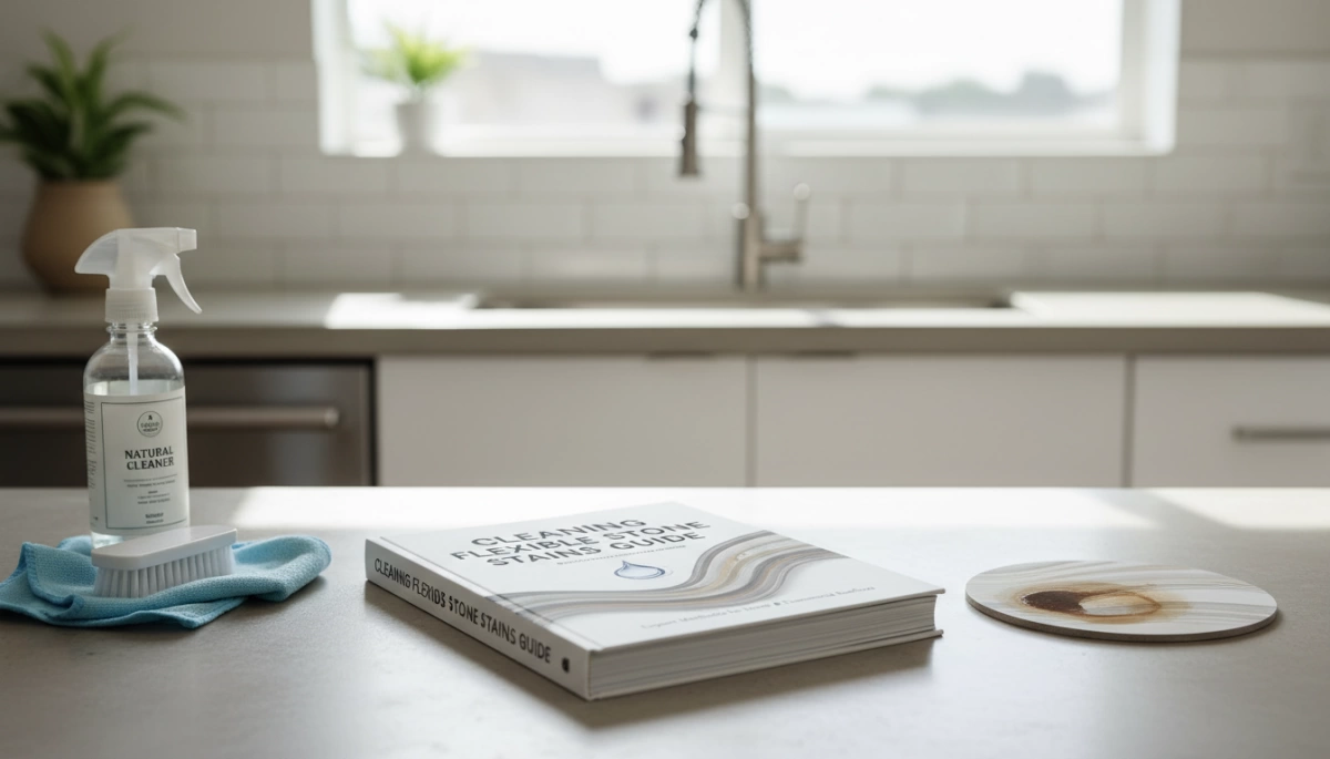 Reinigung von flexiblen Steinflecken Leitfaden