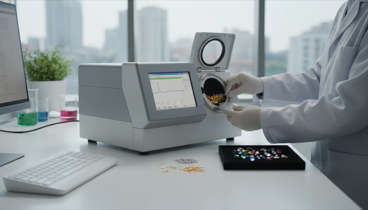 Raw Material Rework How XRF Controls Purity & Cuts Rework in Jewelry Factories - WiserMachine