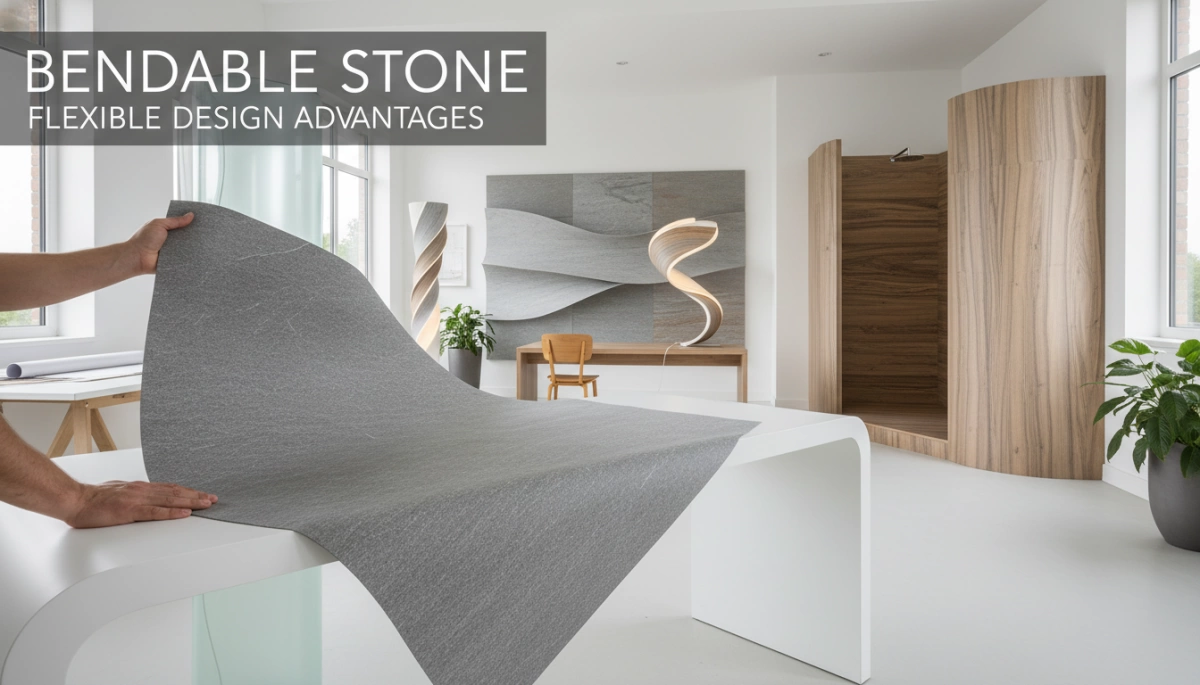 Biegsame Steine Flexible Design-Vorteile
