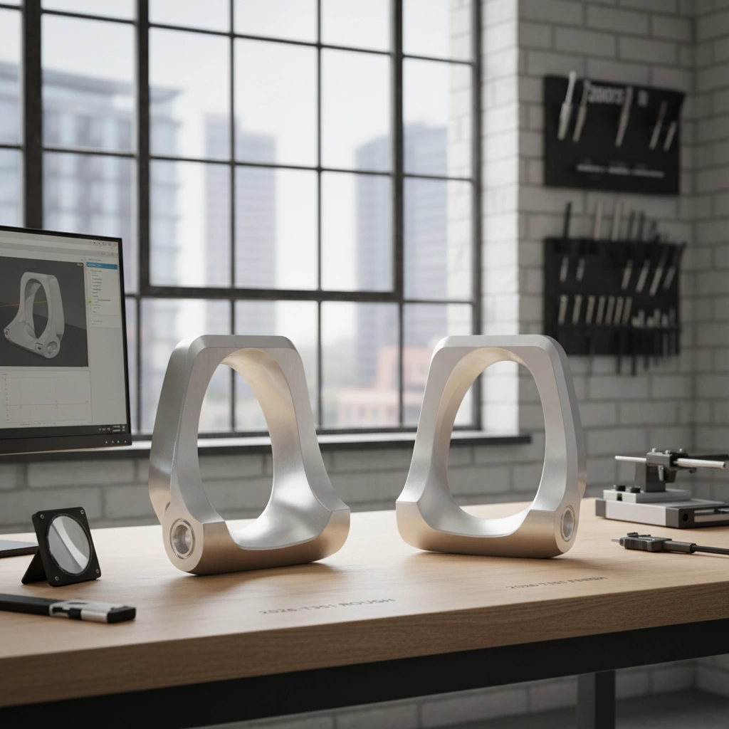 Usinagem CNC de Alumínio 2026 para Componentes de Alta Resistência Aeroespacial 3 Comparação de usinagem CNC de alumínio 2026 para aeroespacial