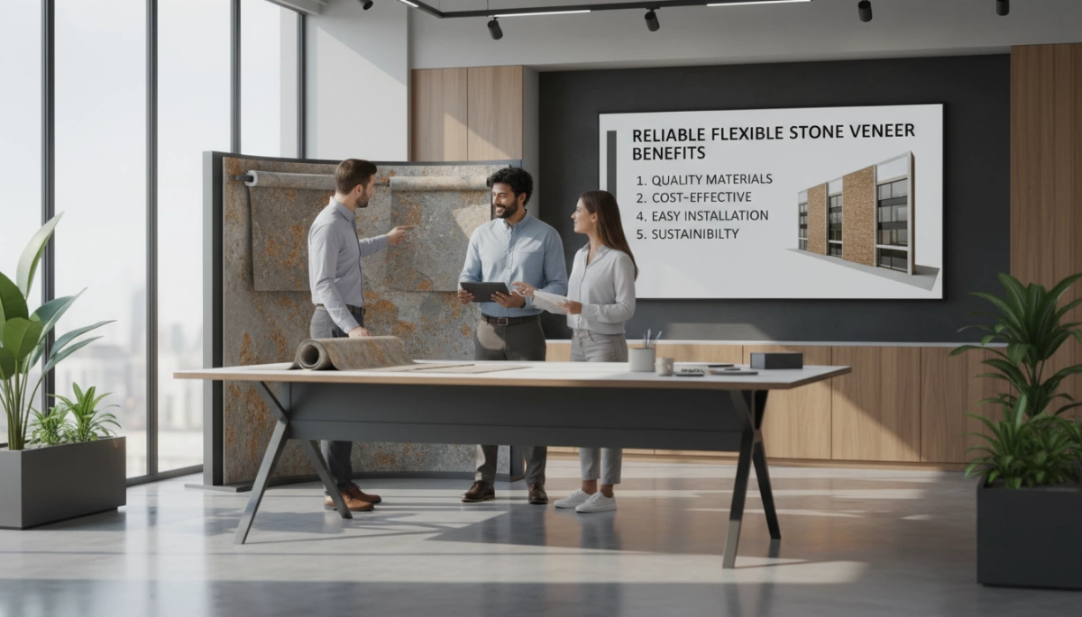 Zuverlässige flexible Natursteinverblendungs-Lieferanten Vorteile