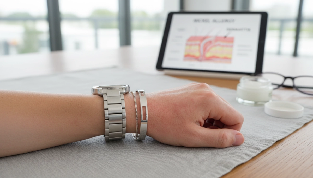stainless steel jewelry skin reaction explained