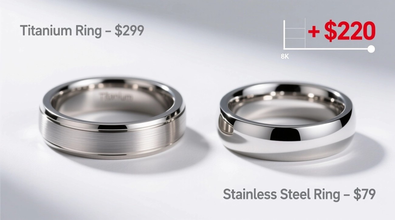 Stainless Steel vs Titanium Jewelry Cost Analysis
