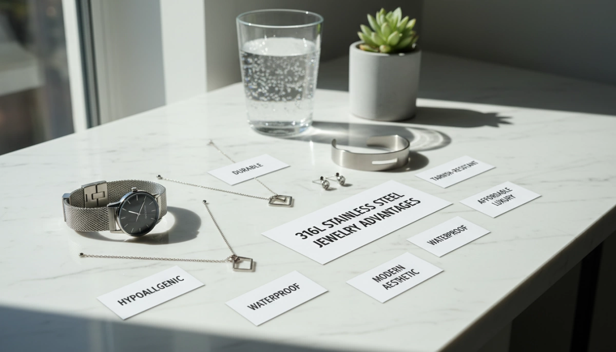 316L Stainless Steel Jewelry Advantages