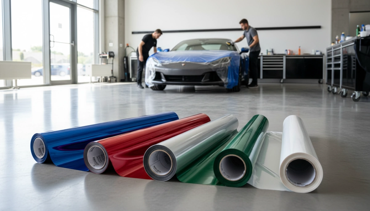 colored ppf wrap for cars protection and style