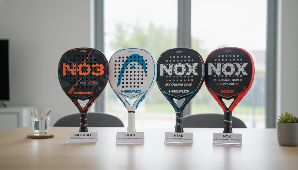 Bullpadel Head NOX Padel Racket Comparison 2025