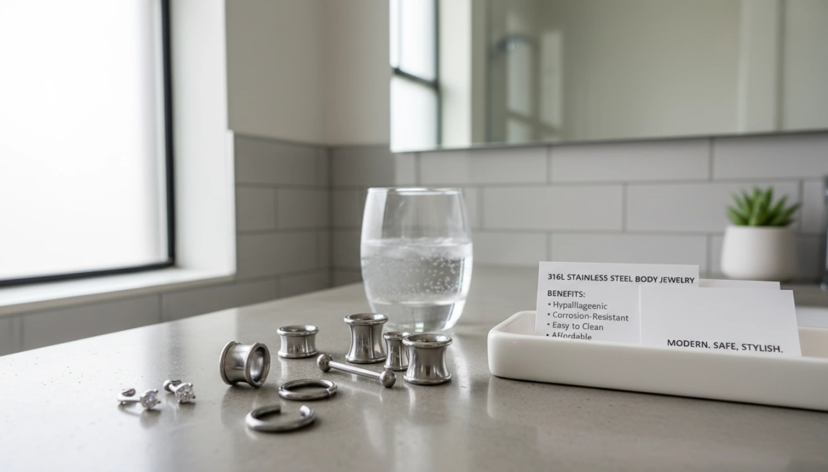 316L Stainless Steel Body Jewelry Benefits