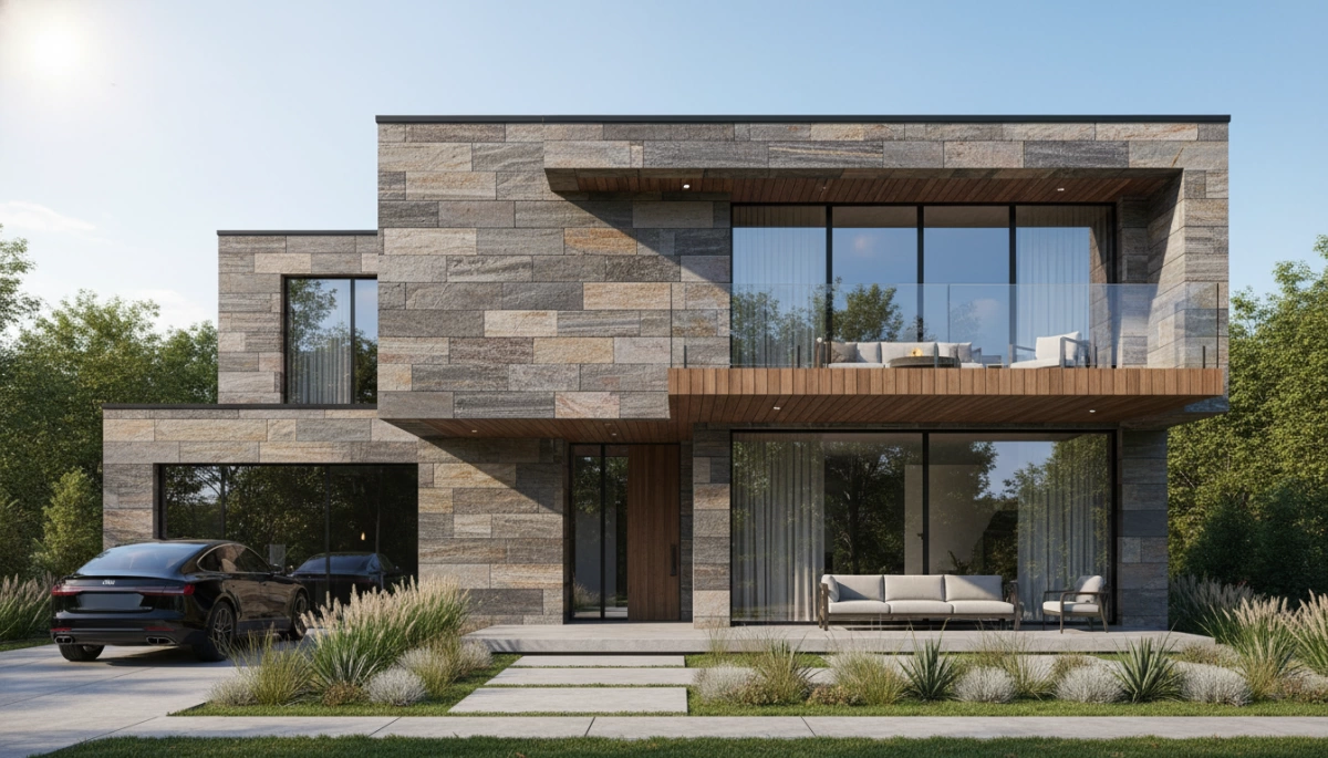 تطبيقات التكسية بالحجر المرن