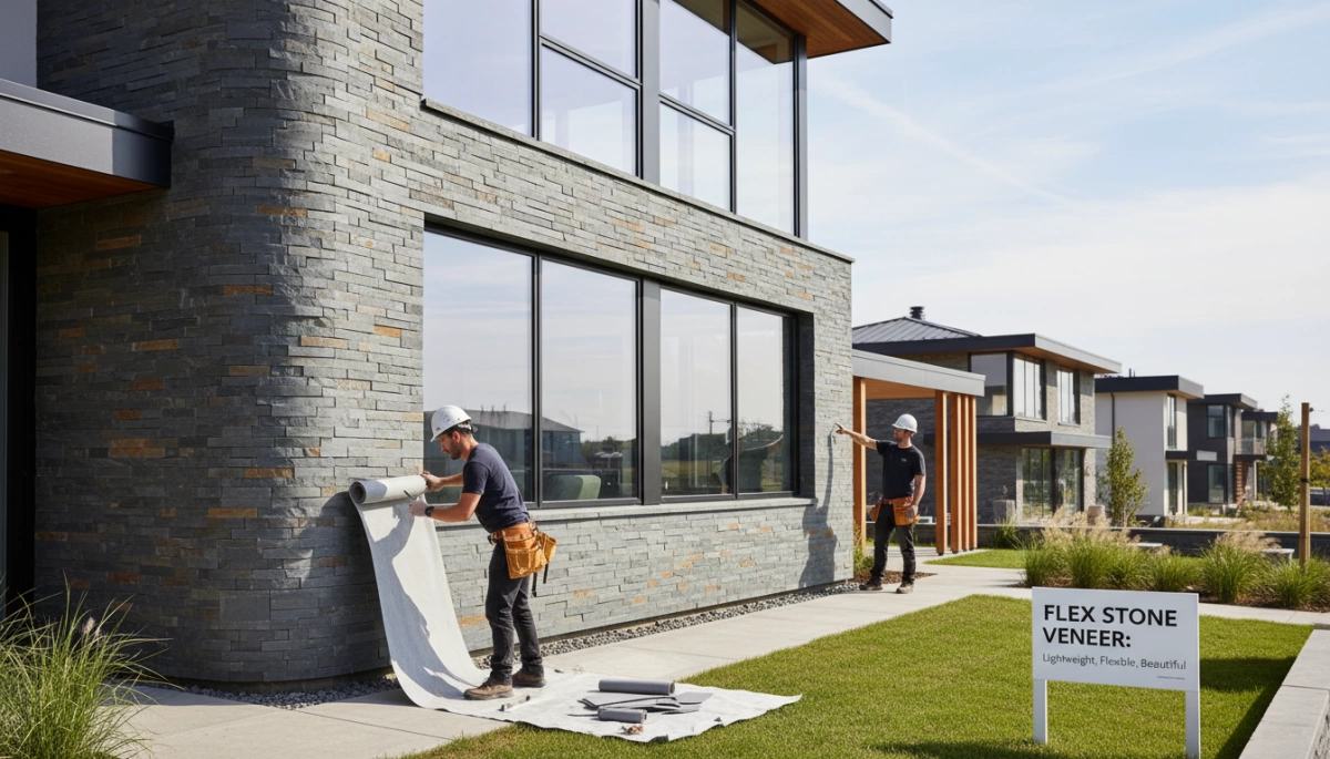 فوائد التكسية بالحجر المرن