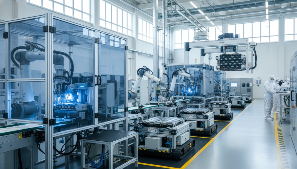 battery pack assembly automation levels