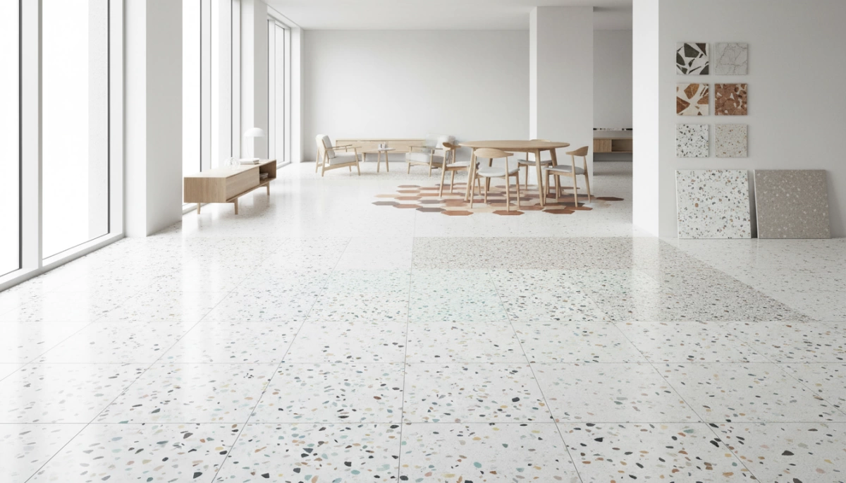 أنماط وأحجام بلاط التراسوت التجاري من البورسلين