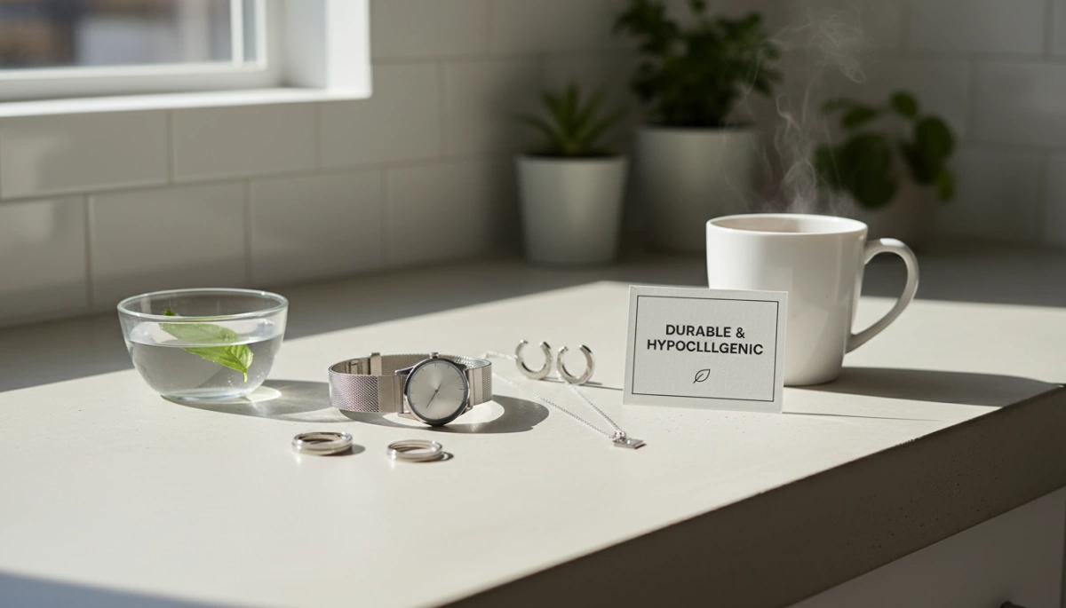 stainless steel jewelry durability and hypoallergenic benefits