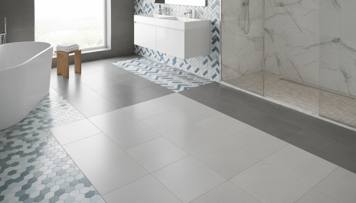 dimensioni e formati delle piastrelle in porcellana per il bagno