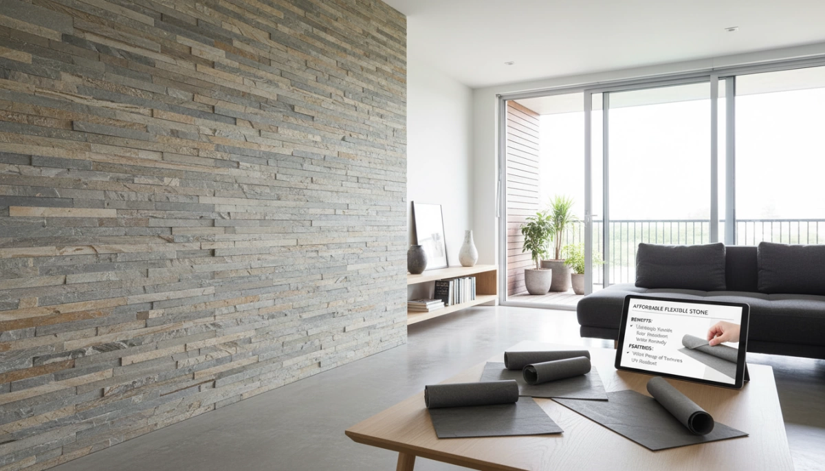 mura na flexible stone na mga benepisyo at katangian