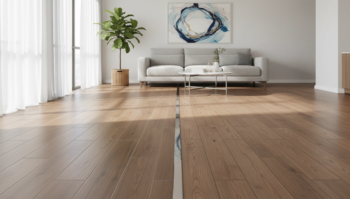 porcelain tile na mukhang kahoy vs. hardwood flooring