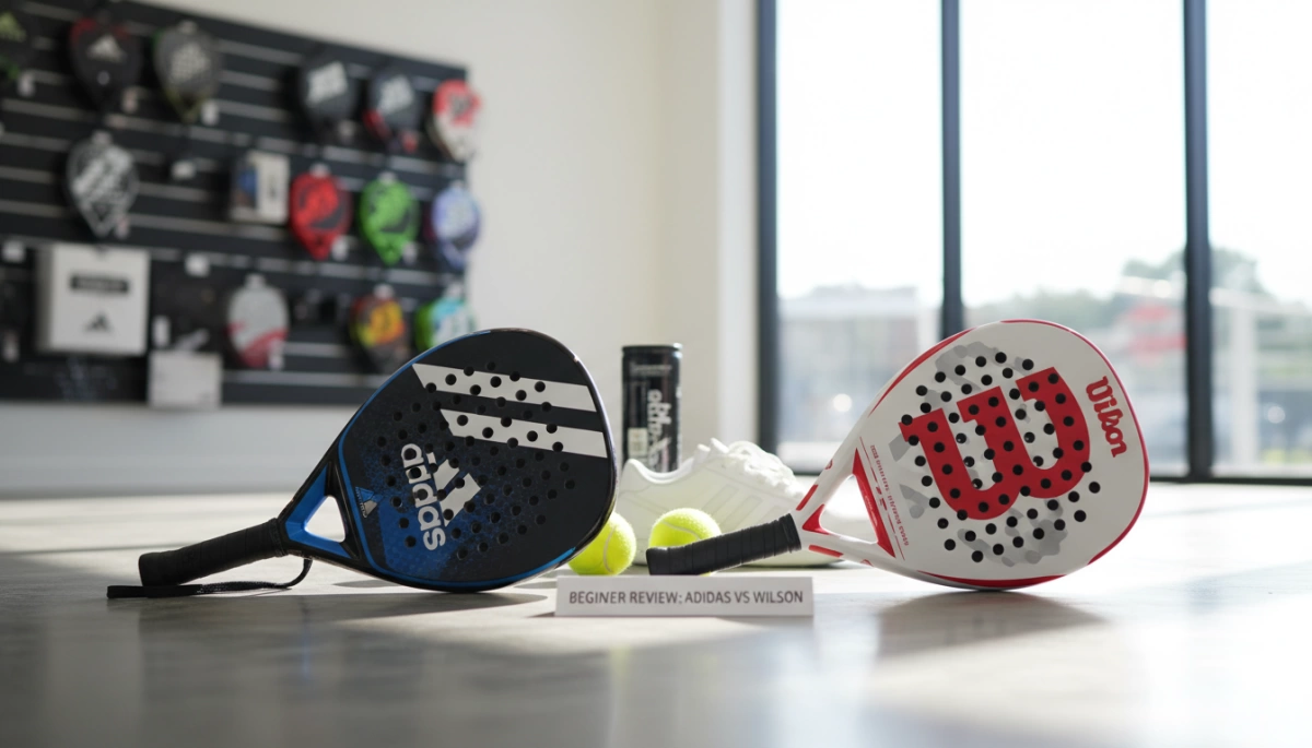 Adidas vs Wilson padel rackets beginner review