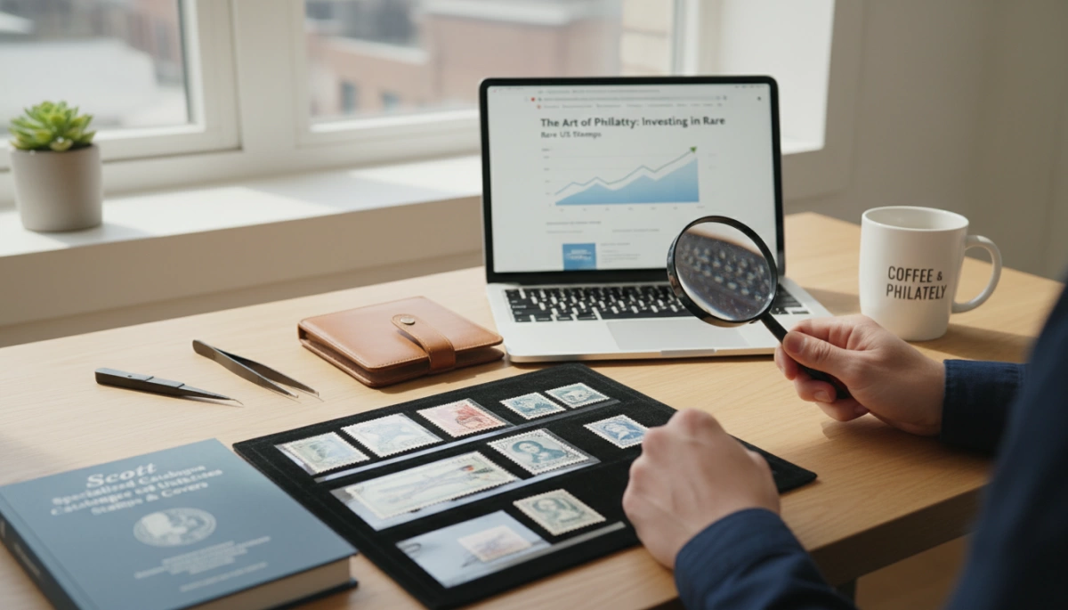 buy rare US stamps investment collecting trends