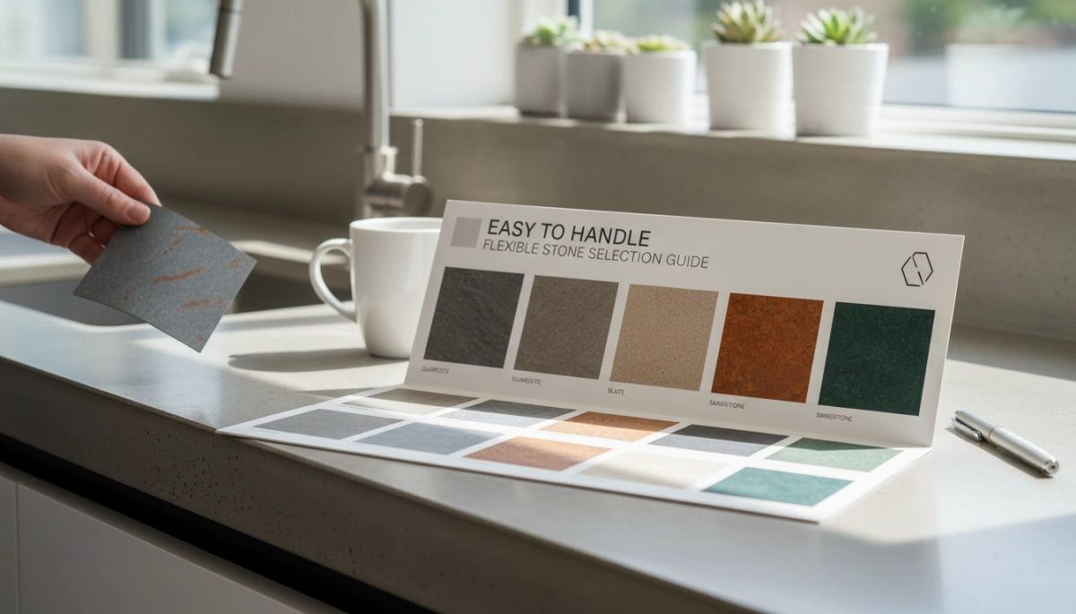 gabay sa pagpili ng madaling i-handle na flexible stone