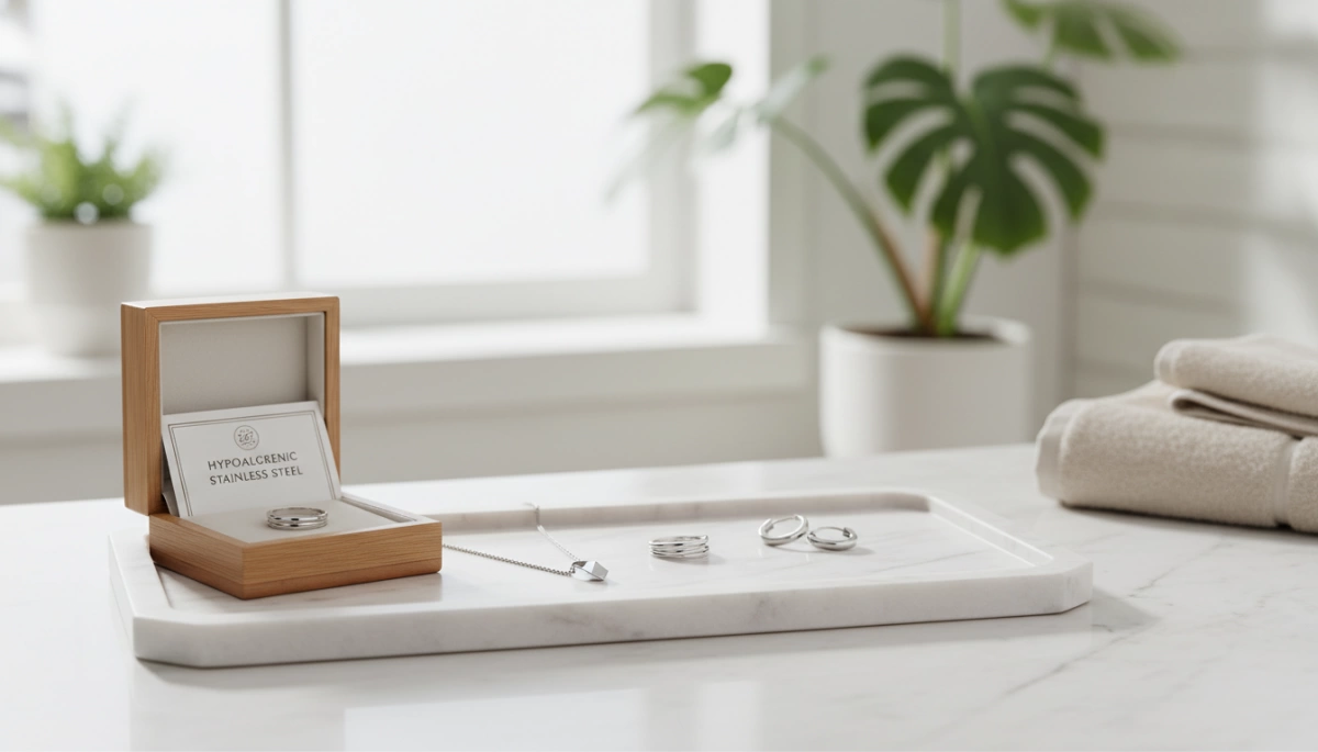 stainless steel hypoallergenic jewelry safety