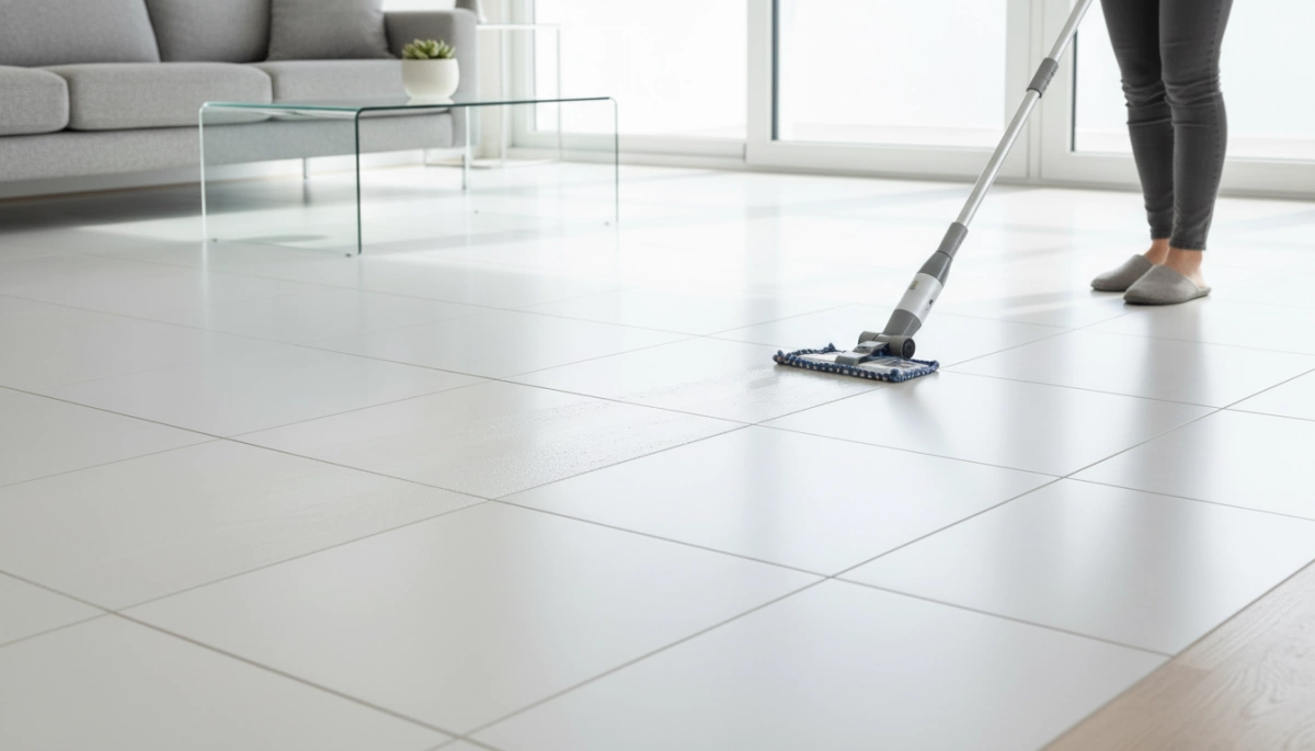 durability finish maintenance ng puting porcelain floor tile