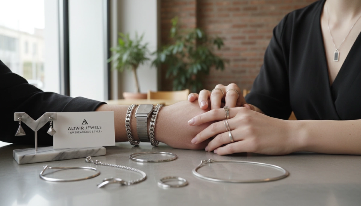 Ювелирные изделия из нержавеющей стали 316L для роста бренда