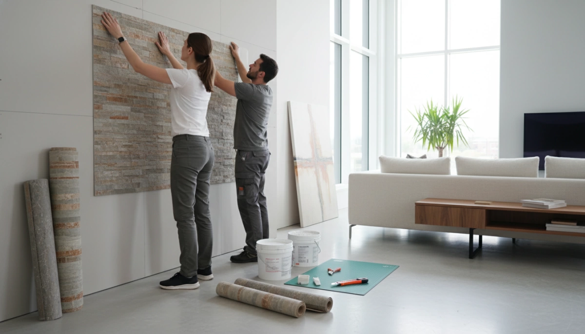 Madaling Pag-install ng Flexible Stone Veneer