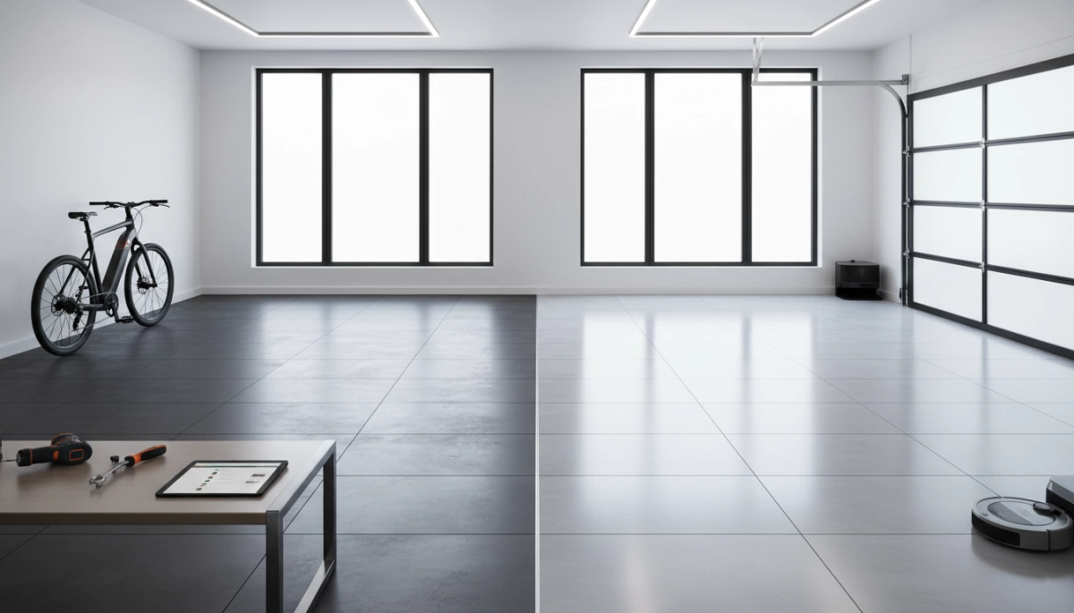 paghahambing ng porcelain garage floor tiles