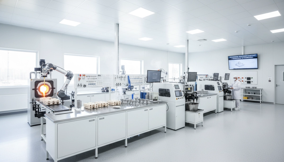 precision casting system workflow