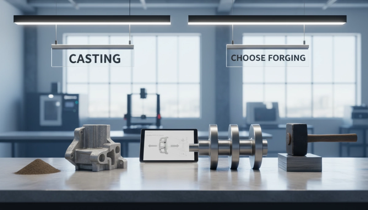 Casting vs Forging: When to Choose Forging