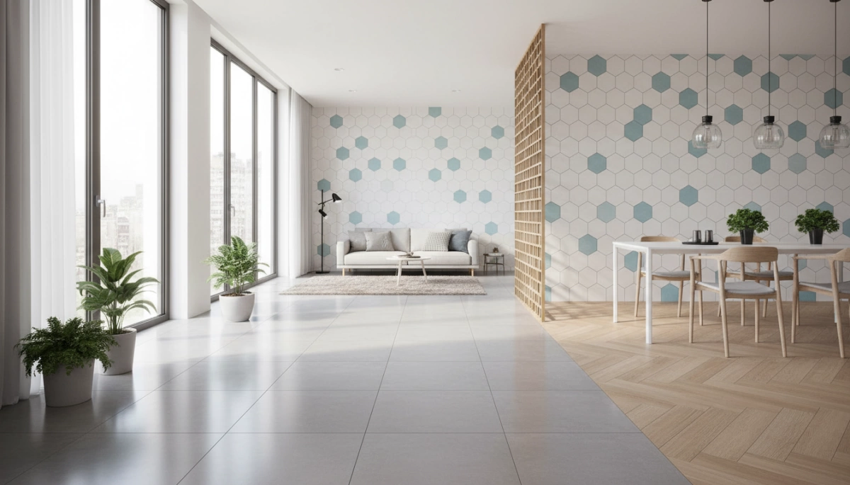 أنماط بلاط البورسلين المرنة للأرضيات والديكور