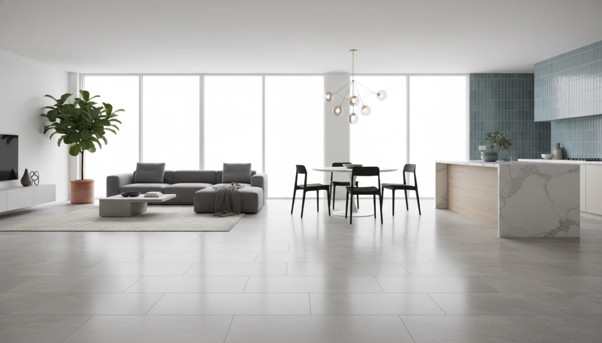 تطبيقات بلاط البورسلين من فئة الأرضيات والديكور