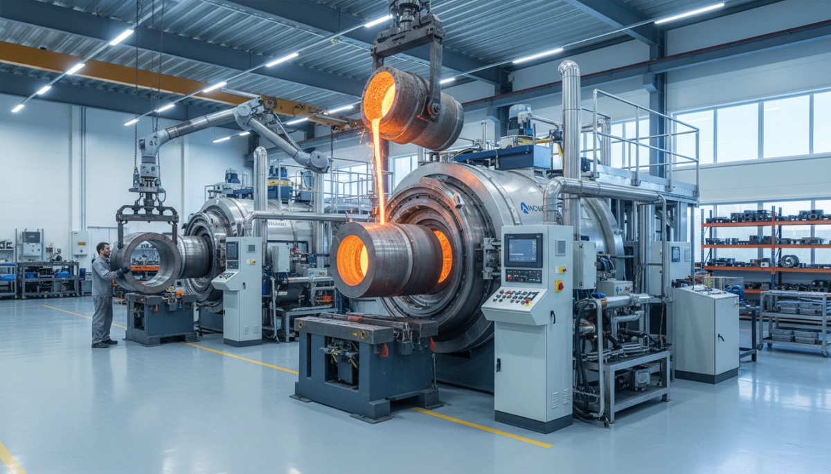 centrifugal casting equipment for heavy machinery parts