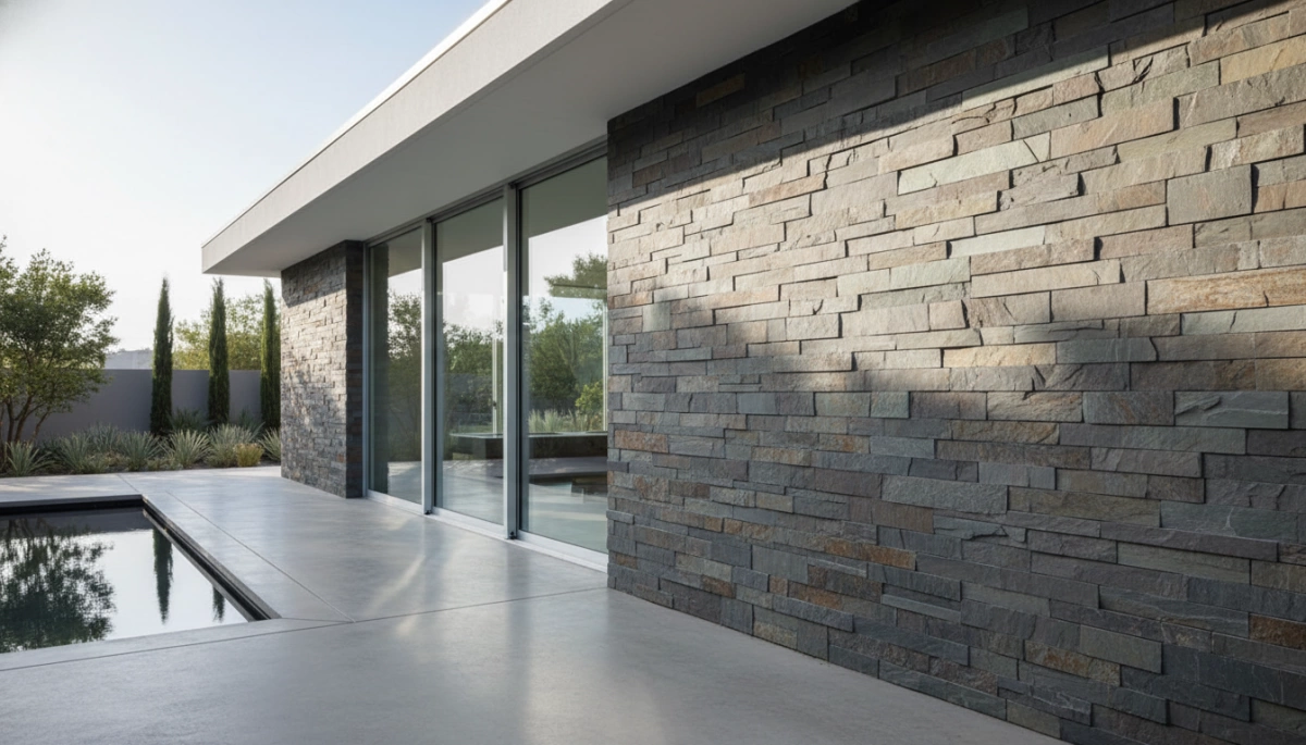 dimensioni e forme dei pannelli in pietra flessibile per esterni