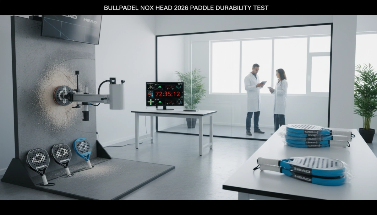 Bullpadel Nox Head 2026 Paddle Durability Test