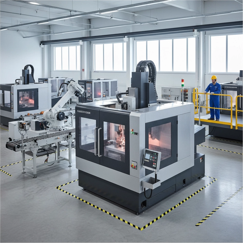 Usinage CNC sur mesure pour l'automatisation industrielle