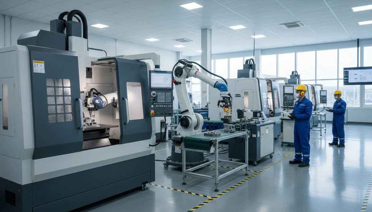 high precision machining manufacturing process