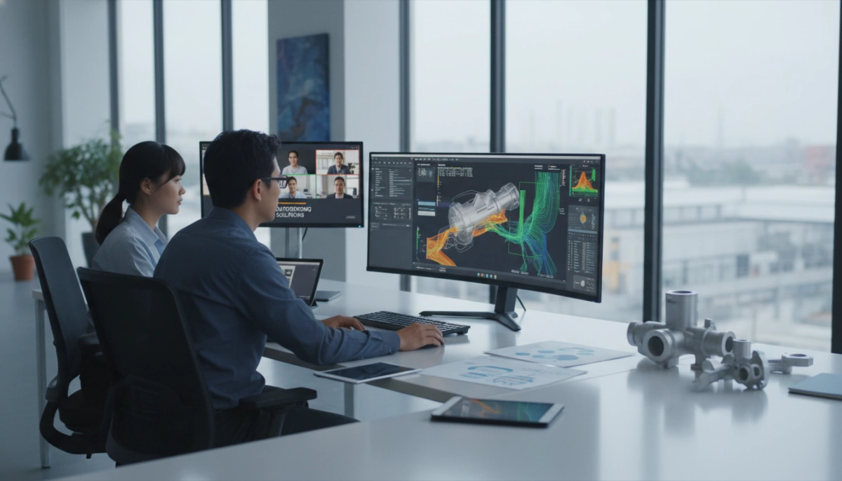 outsourcing sand casting with advanced CAE simulation