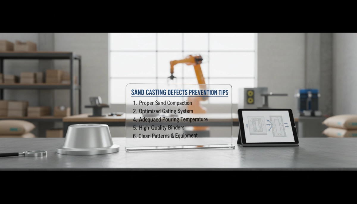 sand casting defects prevention tips