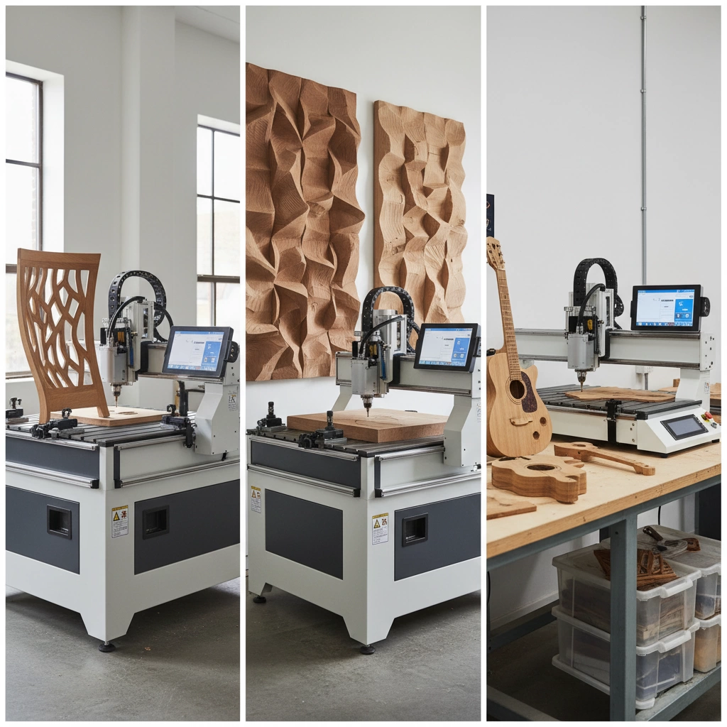 3 Axis CNC Wood Router Applications