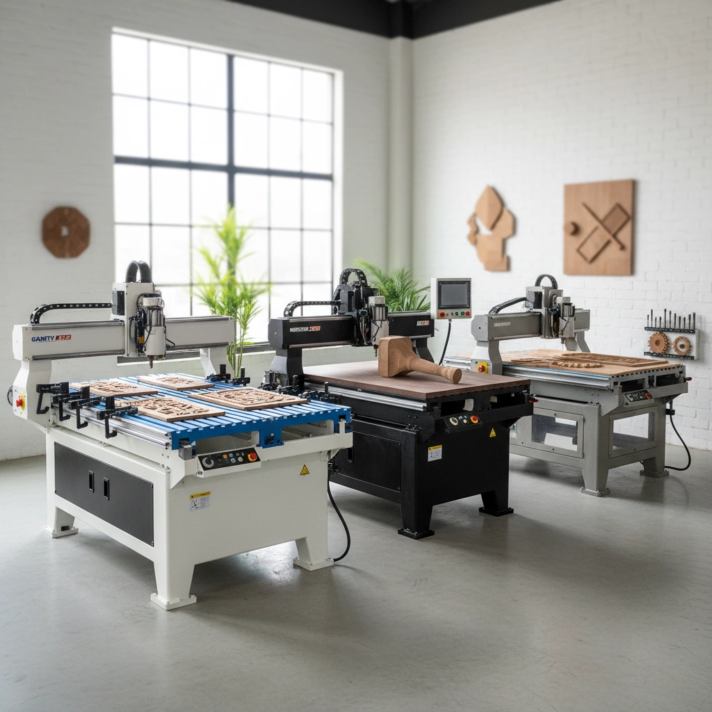 3 Axis CNC Wood Router Types
