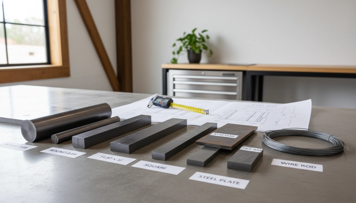 4140 Steel Product Dimensions and Forms