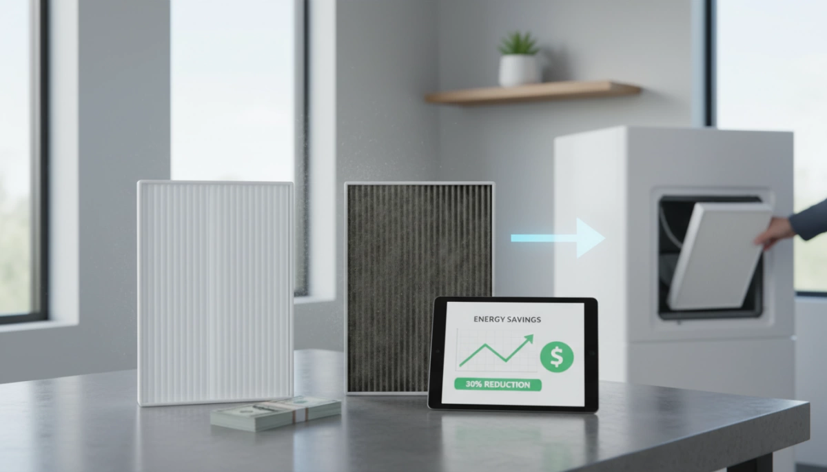 Cost Savings from HVAC Air Intake Filters