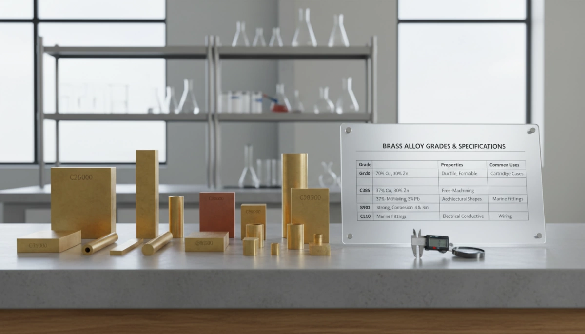 Brass Alloy Grades and Specifications